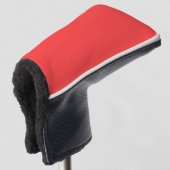 Couvre-club De Golf Solid hot coral red (Devant 3/4)