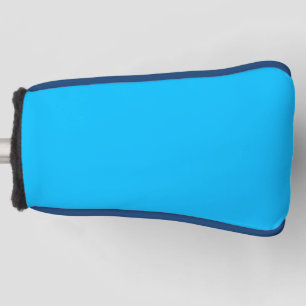 Couvre-club De Golf Solide Deep Sky Blue Moderne