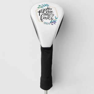 Couvre-club De Golf Son Amour n'échoue jamais