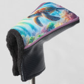 Couvre-club De Golf Sous la tortue de mer (Devant 3/4)