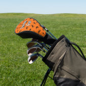 Couvre-club De Golf Spider Silhouettes Motif Golf Head Cover (In Situ)