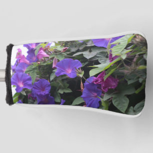 Couvre-club De Golf Spring Morning Glories en bleu