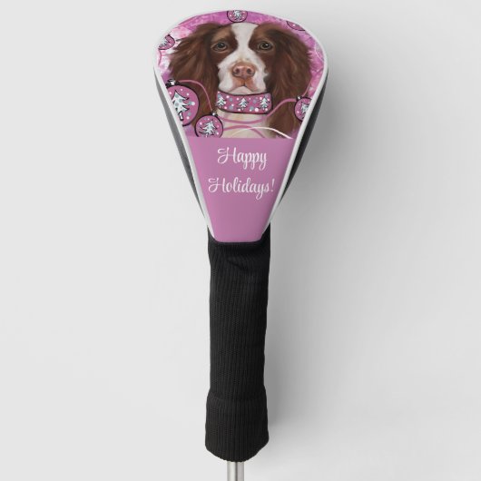 COUVRE-CLUB DE GOLF SPRINGER SPANIEL ANGLAIS (Devant)
