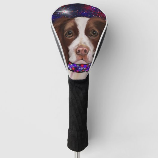 Couvre-club De Golf Springer Spaniel anglais (Devant)