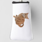 Couvre-club De Golf Stade de Cat orange (Tourné à 90°)