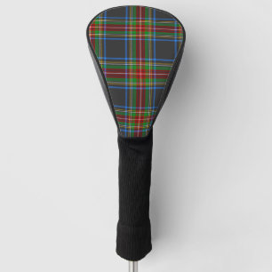 Couvre-club De Golf Stewart Stuart Black Clan Tartan