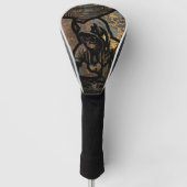 Couvre-club De Golf Style DJ Chat Wutang (Devant)