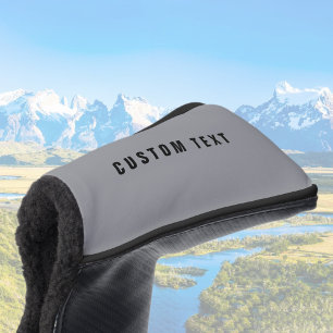 Couvre-club De Golf Style moderne Nom de recherche   Gris et noir