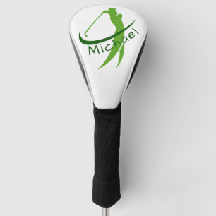 Couvre-club De Golf Stylish Green nommé Swing pour la fête des pères