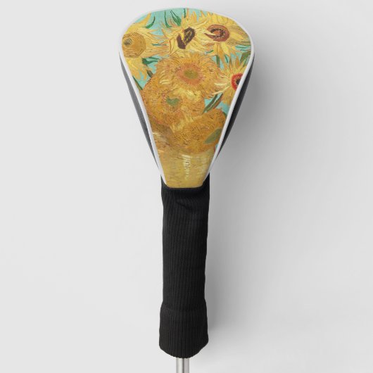 Couvre-club De Golf Sunflowers Vincent van Gogh (Devant)