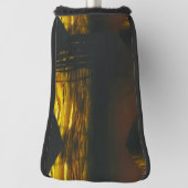 Couvre-club De Golf Sunset Magic Abstrait (Tourné à 90°)