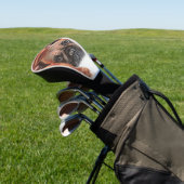 Couvre-club De Golf Super mignon Chien français Brown (In Situ)