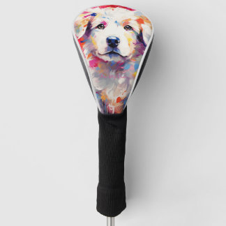 Couvre-club De Golf Super mignon Chien Pyrénées 001 - Xeno Luc