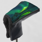 Couvre-club De Golf Superbe Aurora verte (Devant 3/4)