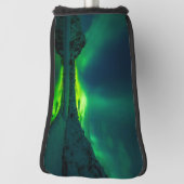 Couvre-club De Golf Superbe Aurora verte (Tourné à 90°)