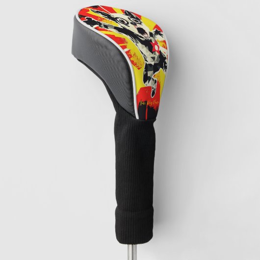 Couvre-club De Golf Superhero Chihuahua Chien 01 - juge Ignacio (Incliné)