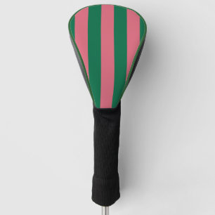 Couvre-club De Golf Sweetheart Rose Pickle Rayure Verte