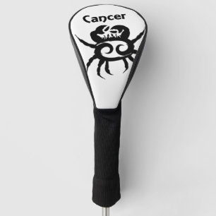 Couvre-club De Golf Symbole et signe du cancer du zodiaque
