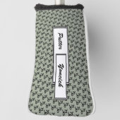 Couvre-club De Golf SYMBOLE Zodiaque Capricorne Standard par K Yoncich (Tourné à 90°)