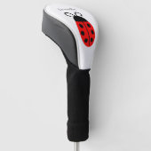 Couvre-club De Golf Sympa Red Ladybug Personnalisé (Incliné)