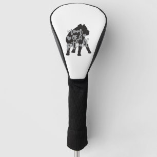 Couvre-club De Golf T-shirt classique Pit Bull Mom
