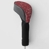 Couvre-club De Golf Tache rouge (Incliné)
