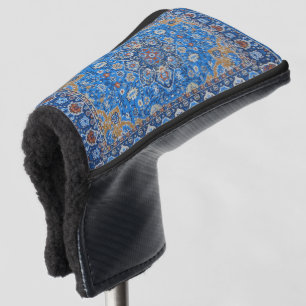 Couvre-club De Golf Tapis persan turc bleu oriental antique