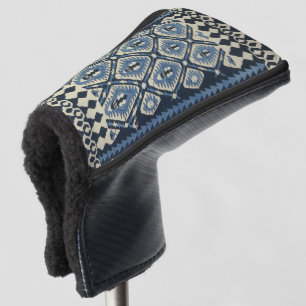 Couvre-club De Golf Tapis Persan Turc Oriental Bleu