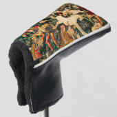 Couvre-club De Golf Tapisseries Unicorn Classique médiéval défend la c (Devant 3/4)