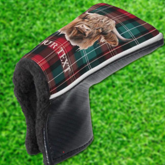Couvre-club De Golf Tartan écossais HIGHLANDER Golf Head Cover