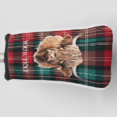 Couvre-club De Golf Tartan écossais HIGHLANDER Golf Head Cover (Devant)