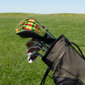 Couvre-club De Golf Tartan Fractal (In Situ)
