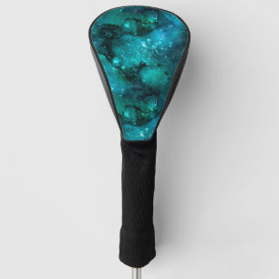 Couvre-club De Golf Teal Galaxy Series Design 6