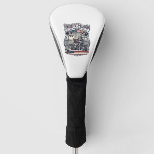 Couvre-club De Golf Tee-shirt graphique vectoriel de ver de livre de p
