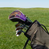 COUVRE-CLUB DE GOLF TERRIER AIREDALE   (In Situ)