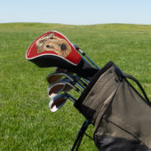 Couvre-club De Golf Terrier Airedale (In Situ)