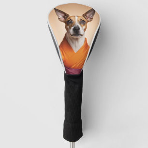 Couvre-club De Golf Terrier brésilien bouddhiste