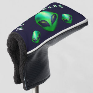 Couvre-club De Golf Têtes Alien "Nous sommes ici"