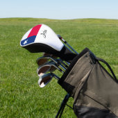 Couvre-club De Golf Texas Drapeau Monogram Golf Head Coque (In Situ)