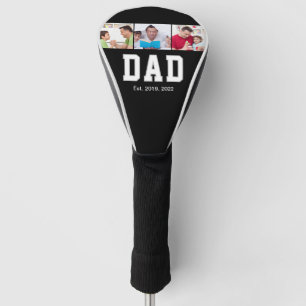 Couvre-club De Golf Texte de cadeau établi pour papa vintage 3 Photo