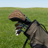 Couvre-club De Golf Texture de l'écorce de pin (In Situ)