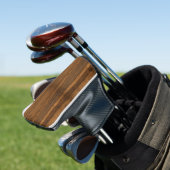 Couvre-club De Golf Texture en bois (In Situ)