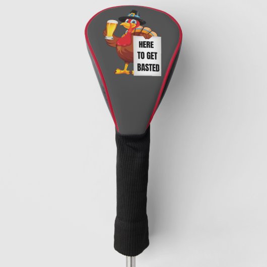 Couvre-club De Golf Thanksgiving Turquie ici pour se baser (Devant)