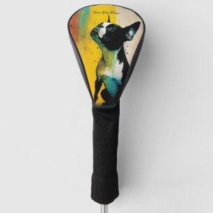 Couvre-club De Golf The Boston Terrier Dog - Composition 002