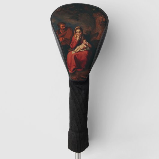 Couvre-club De Golf The Flight into Egypt by Abraham Bloemaert (Devant)
