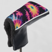 Couvre-club De Golf Tie Dye Motif (Devant 3/4)