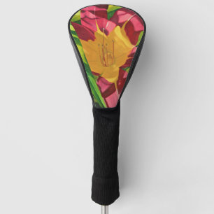 Couvre-club De Golf Tiger Lily Floral