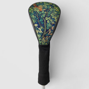 Couvre-club De Golf Tissu Art Vintage Faisan William Morris