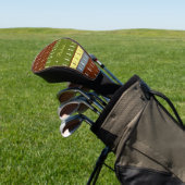 Couvre-club De Golf tons froids rayés monogramme  (In Situ)