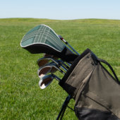 Couvre-club De Golf Tons verts (In Situ)